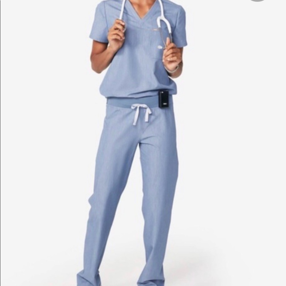 Figs Heather Indigo Limited Edition Scrub set.